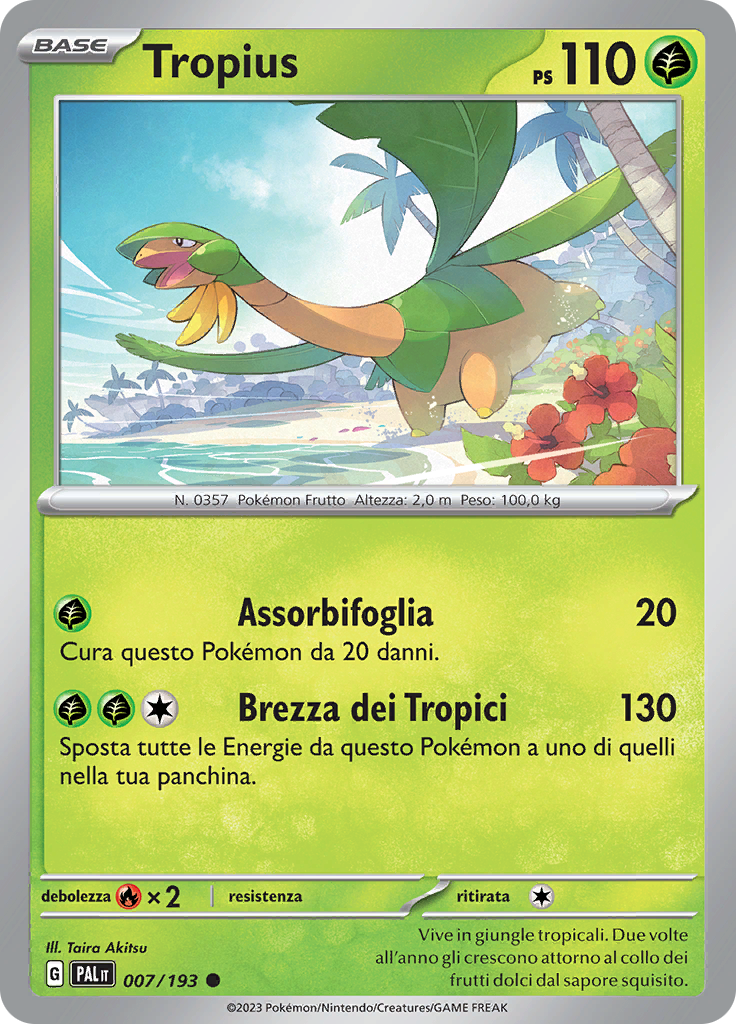 Tropius (Reverse Holo)