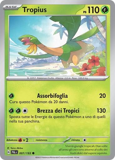 Tropius (Reverse Holo)
