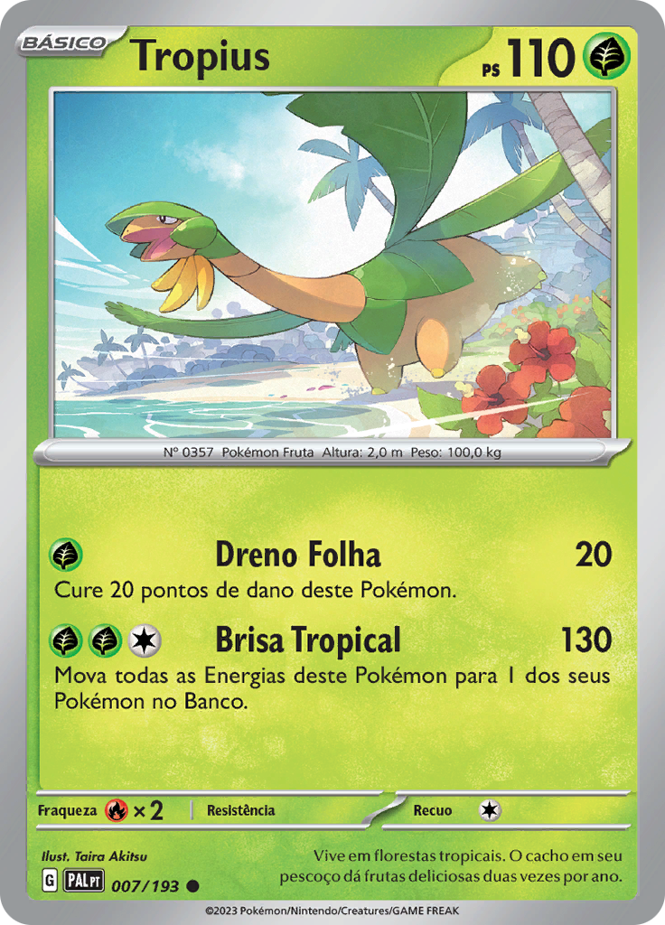 Tropius (Reverse Holo)