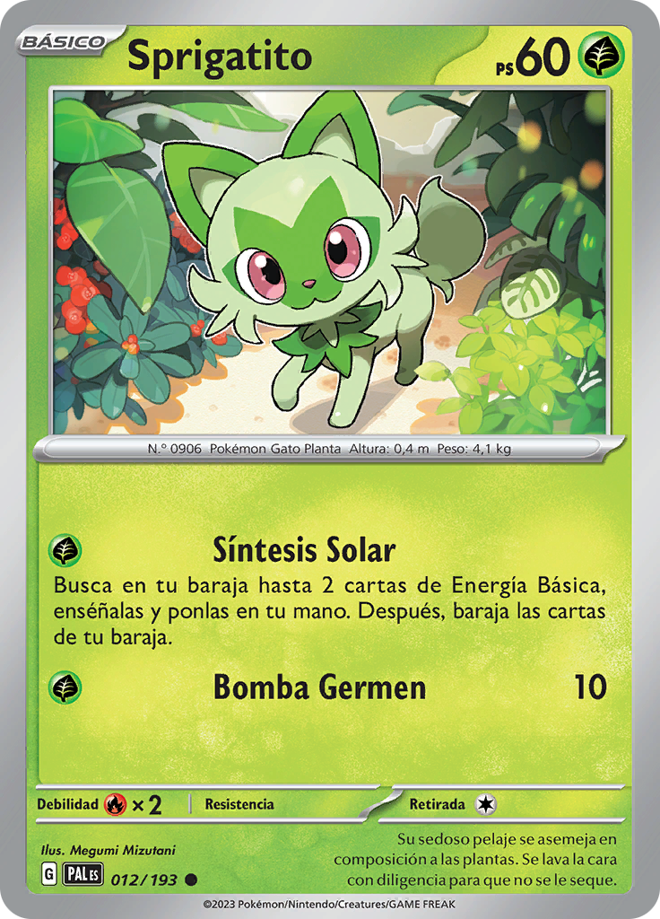 Sprigatito (Reverse Holo)
