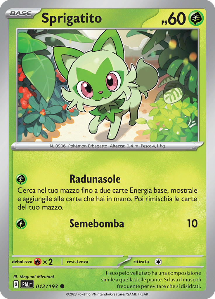 Sprigatito (Reverse Holo)