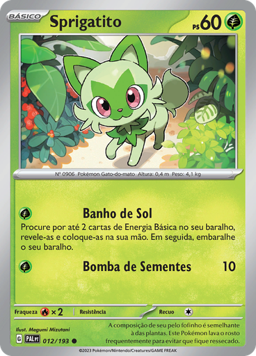 Sprigatito (Reverse Holo)