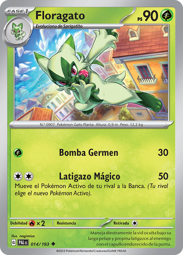 Floragato (Reverse Holo)