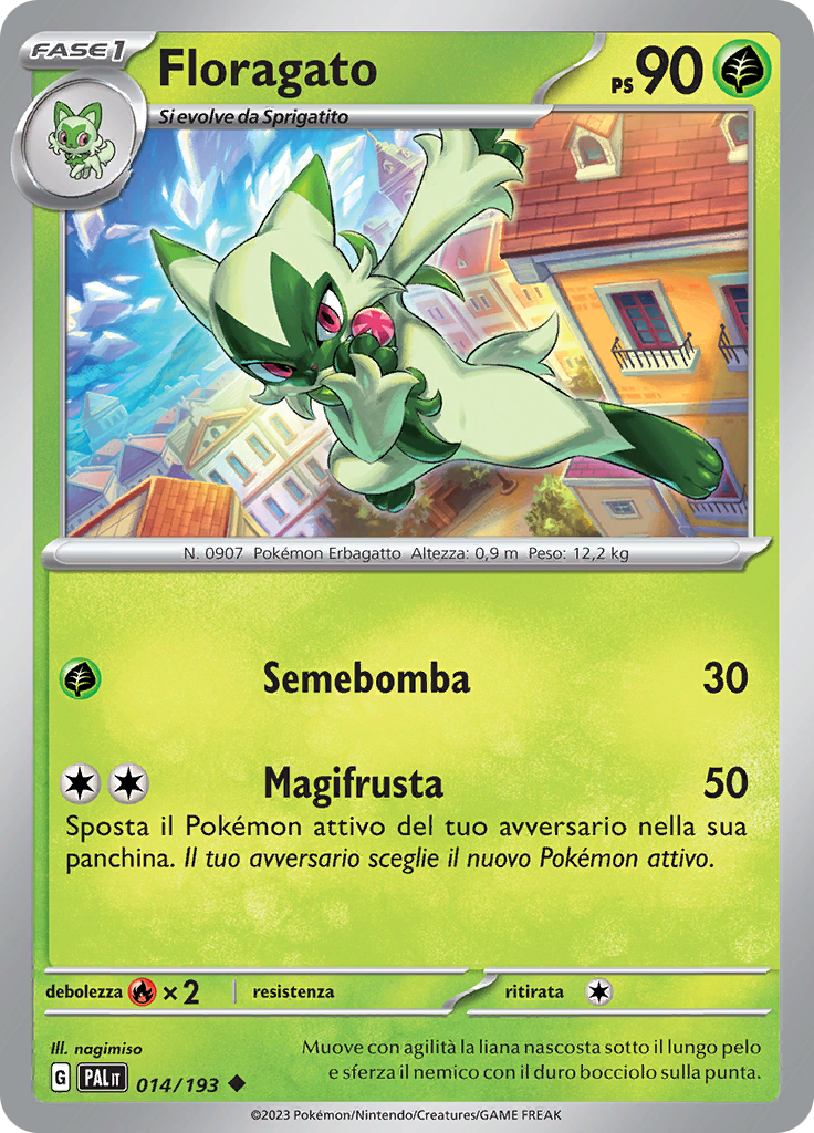 Floragato (Reverse Holo)