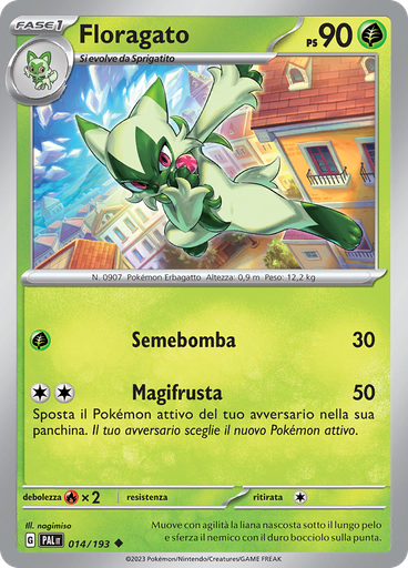 Floragato (Reverse Holo)