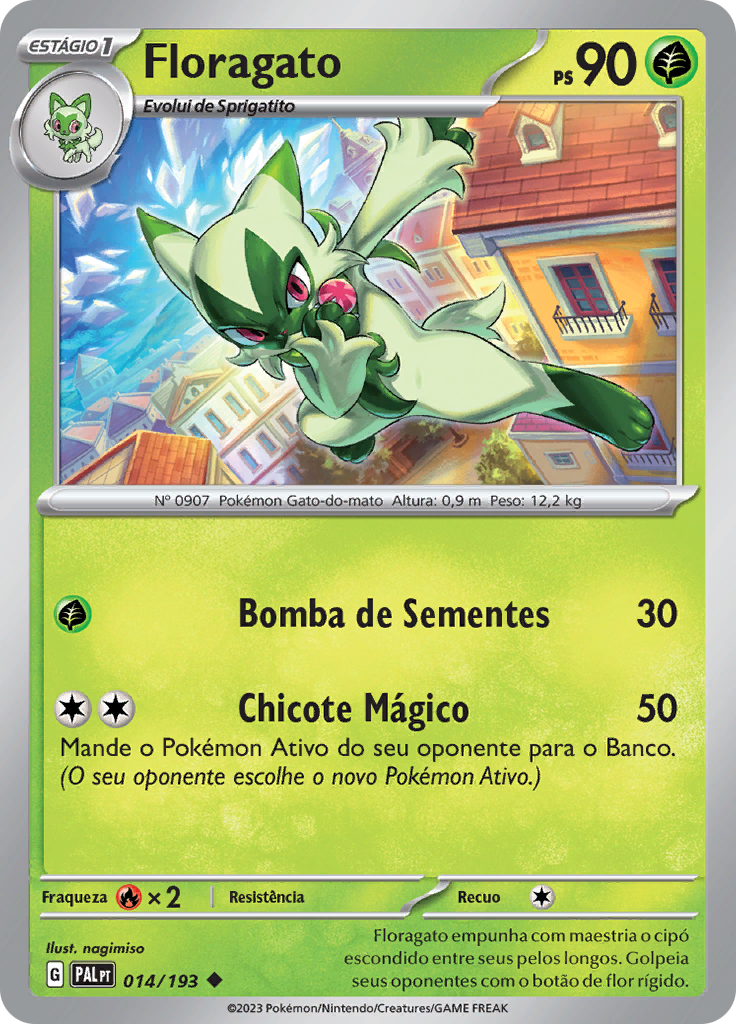 Floragato (Reverse Holo)