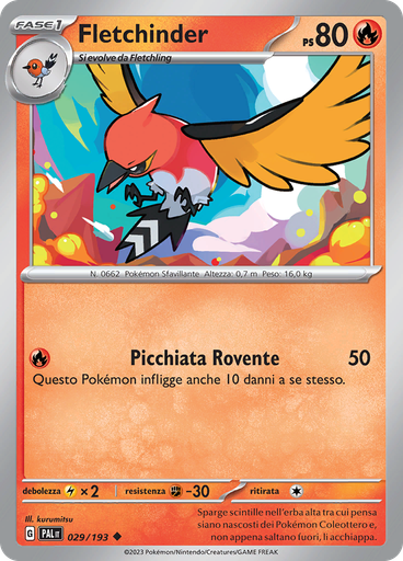 Fletchinder (Reverse Holo)