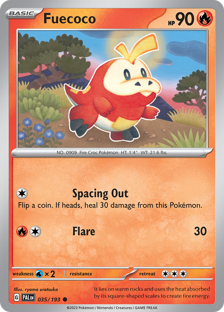 Fuecoco (Reverse Holo)