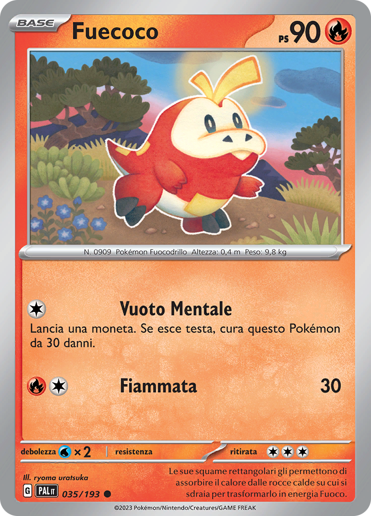 Fuecoco (Reverse Holo)
