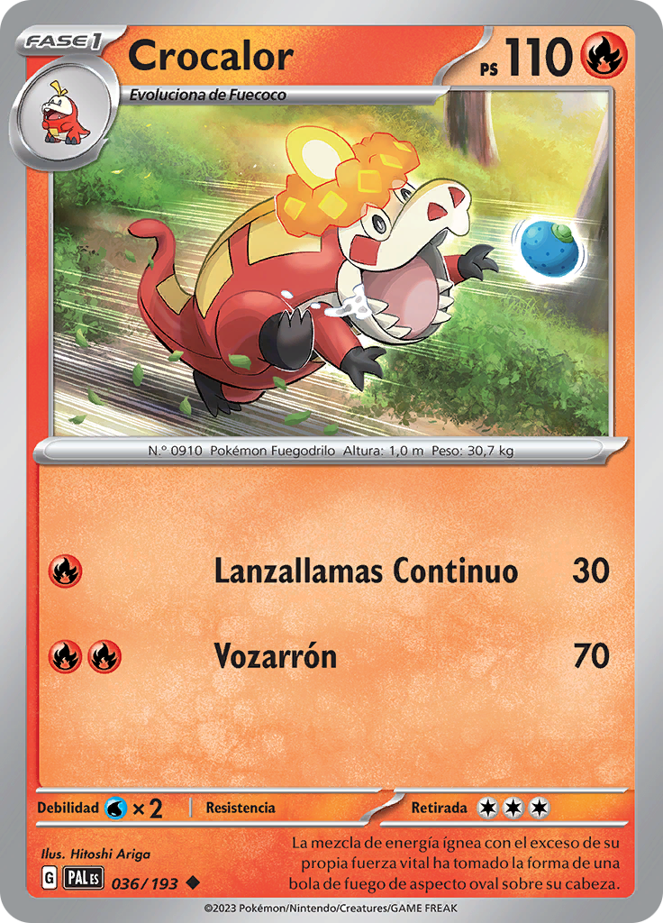 Crocalor (Reverse Holo)