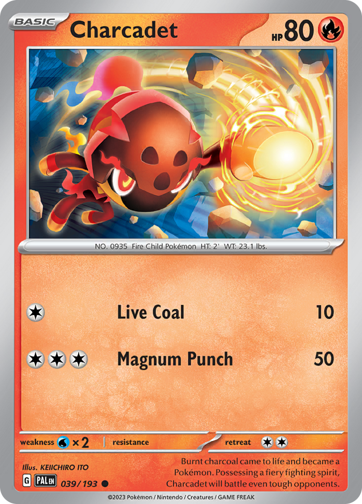Charcadet (Reverse Holo)