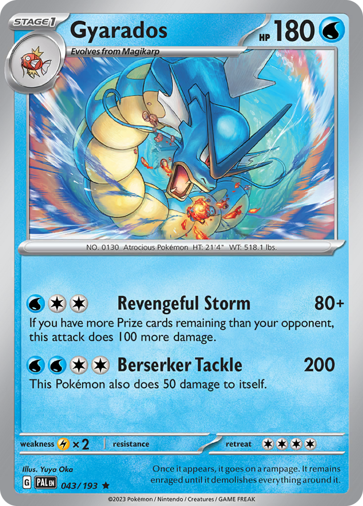 Gyarados (Reverse Holo)