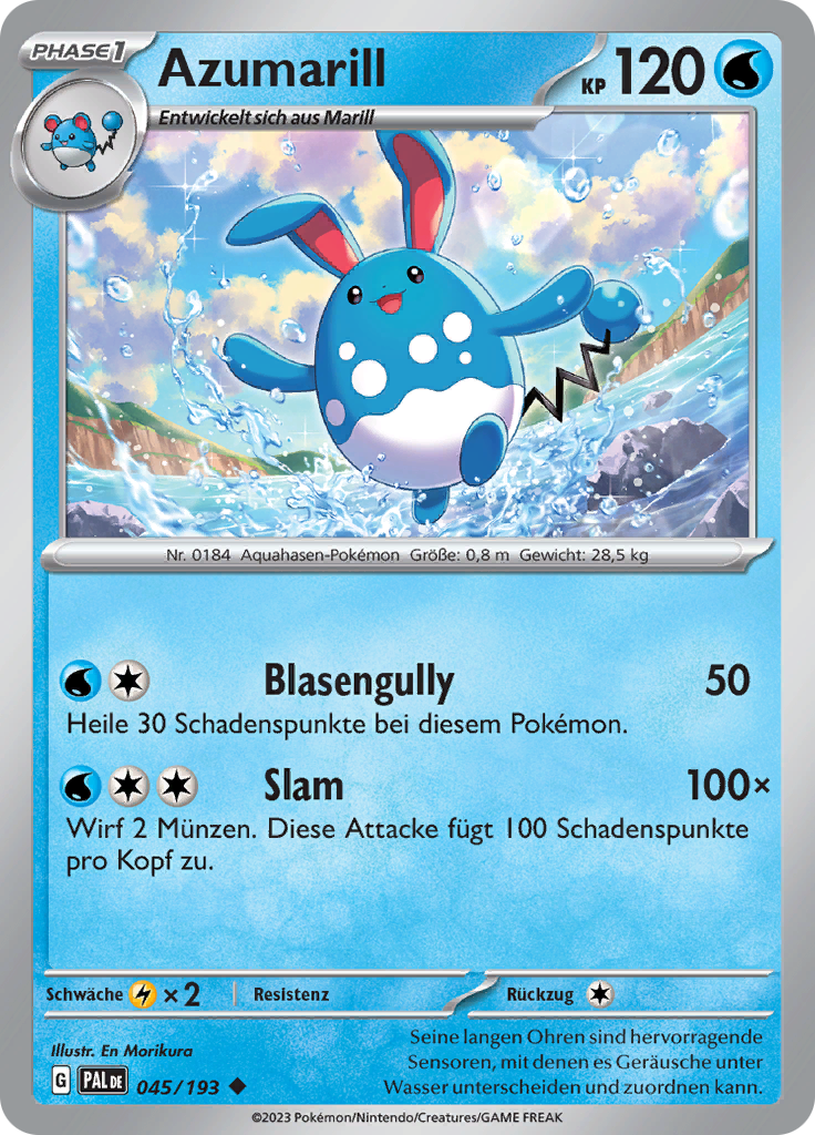 Azumarill (Reverse Holo)