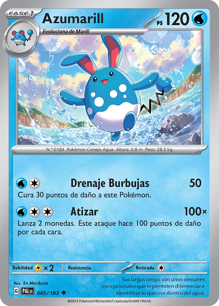 Azumarill (Reverse Holo)