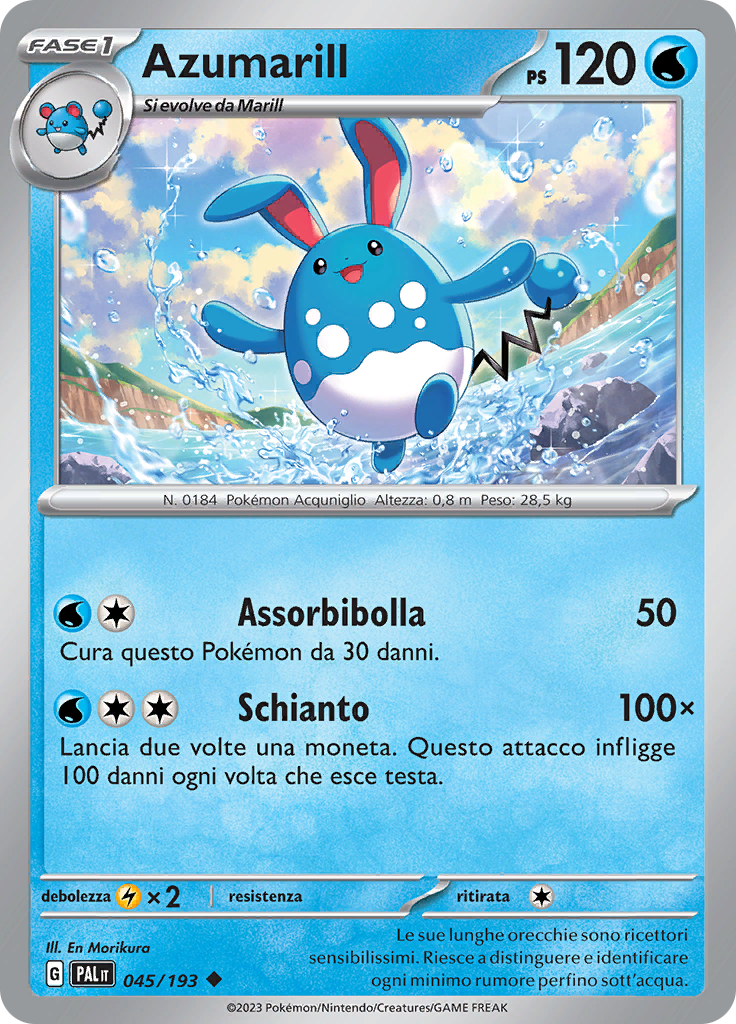 Azumarill (Reverse Holo)