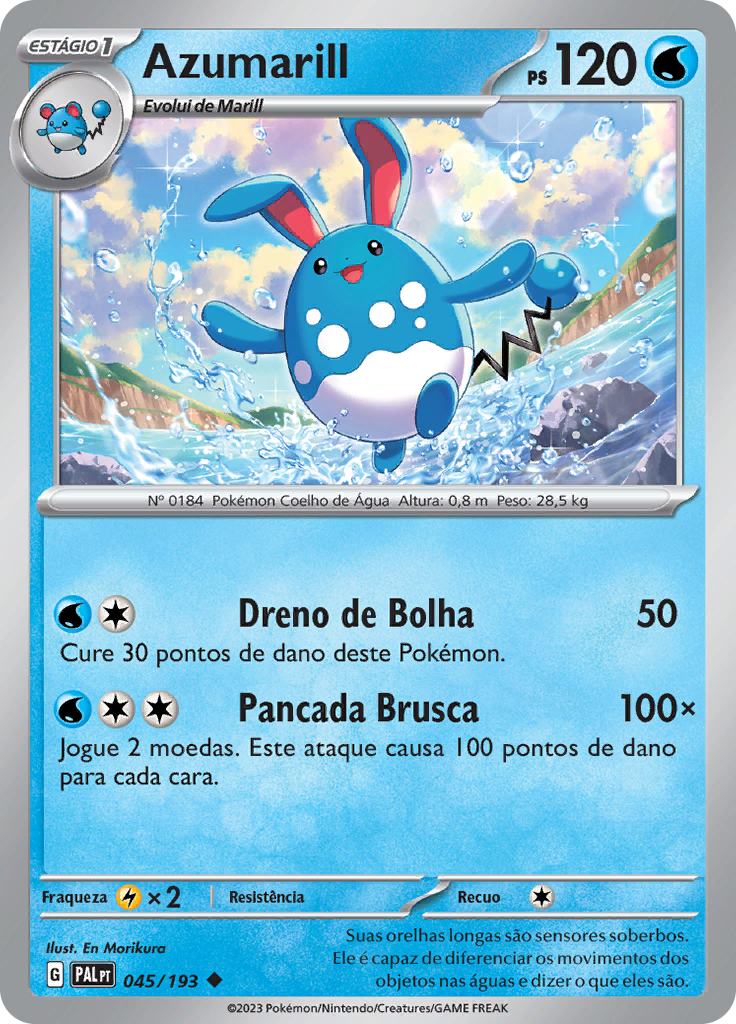 Azumarill (Reverse Holo)