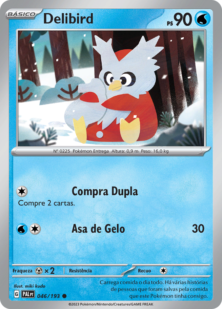 Delibird (Reverse Holo)