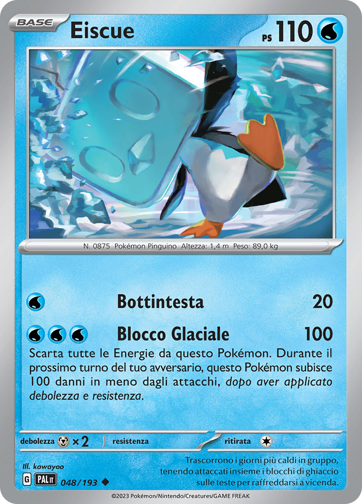 Eiscue (Reverse Holo)
