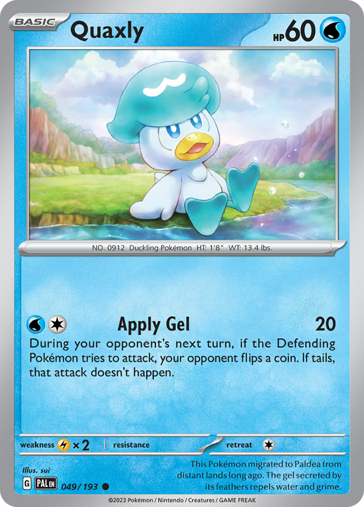 Quaxly (Reverse Holo)