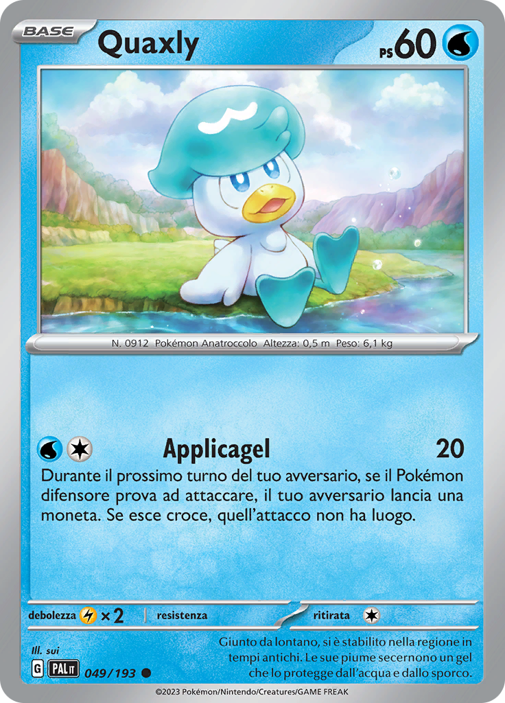 Quaxly (Reverse Holo)