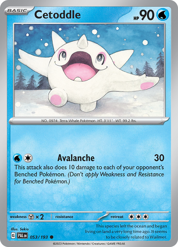 Cetoddle (Reverse Holo)