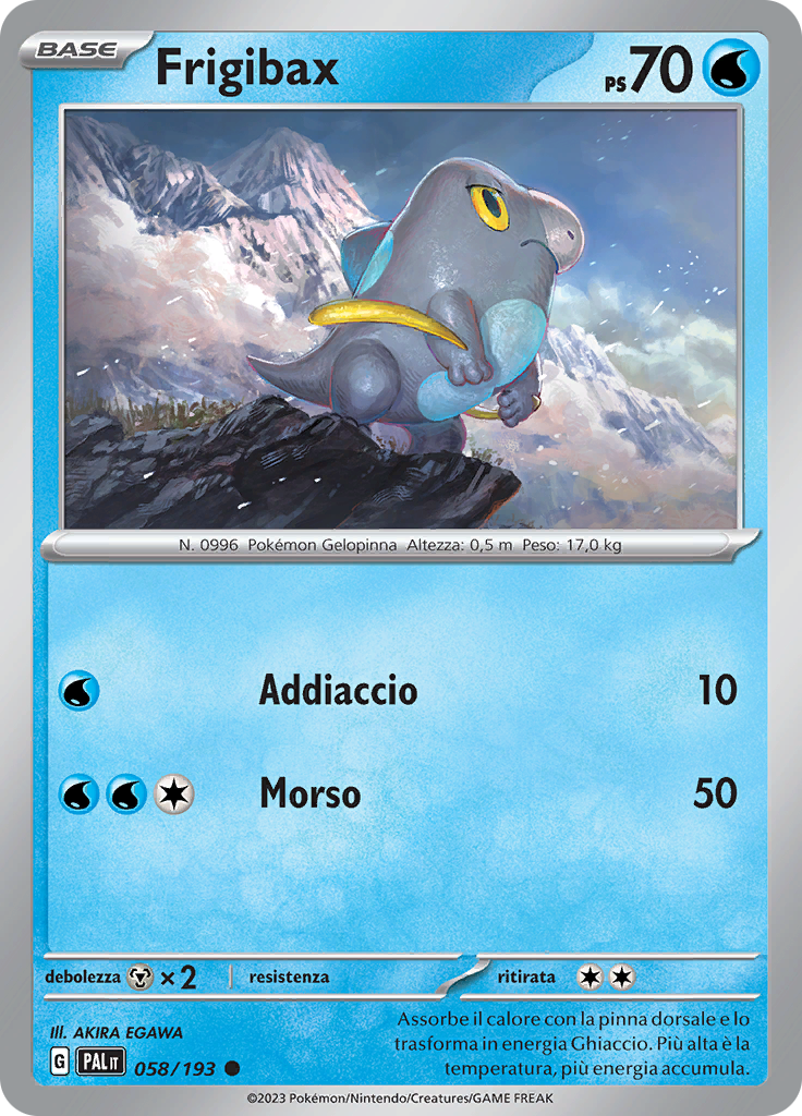 Frigibax (Reverse Holo)