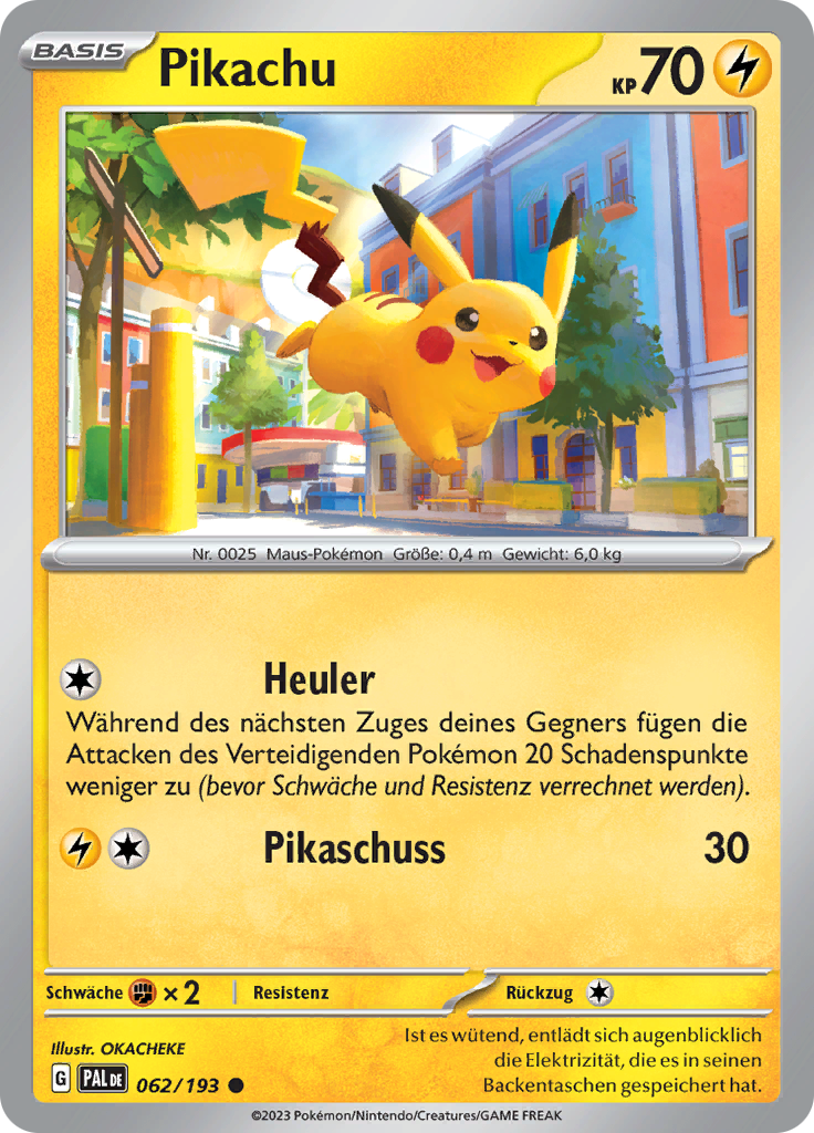 Pikachu (Reverse Holo)