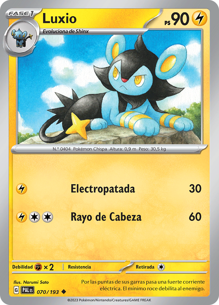 Luxio (Reverse Holo)