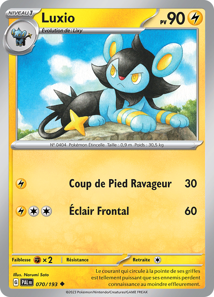 Luxio (Reverse Holo)