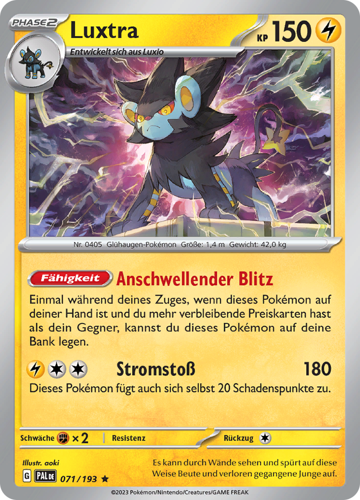 Luxtra (Reverse Holo)