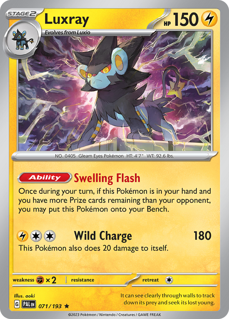 Luxray (Reverse Holo)