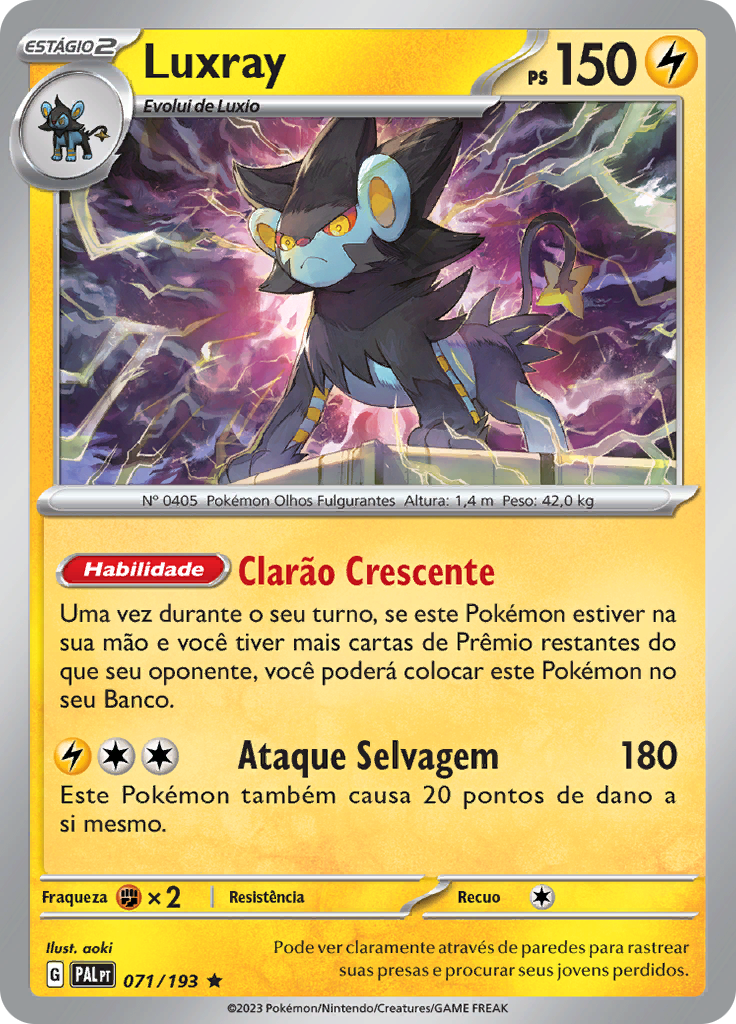 Luxray (Reverse Holo)