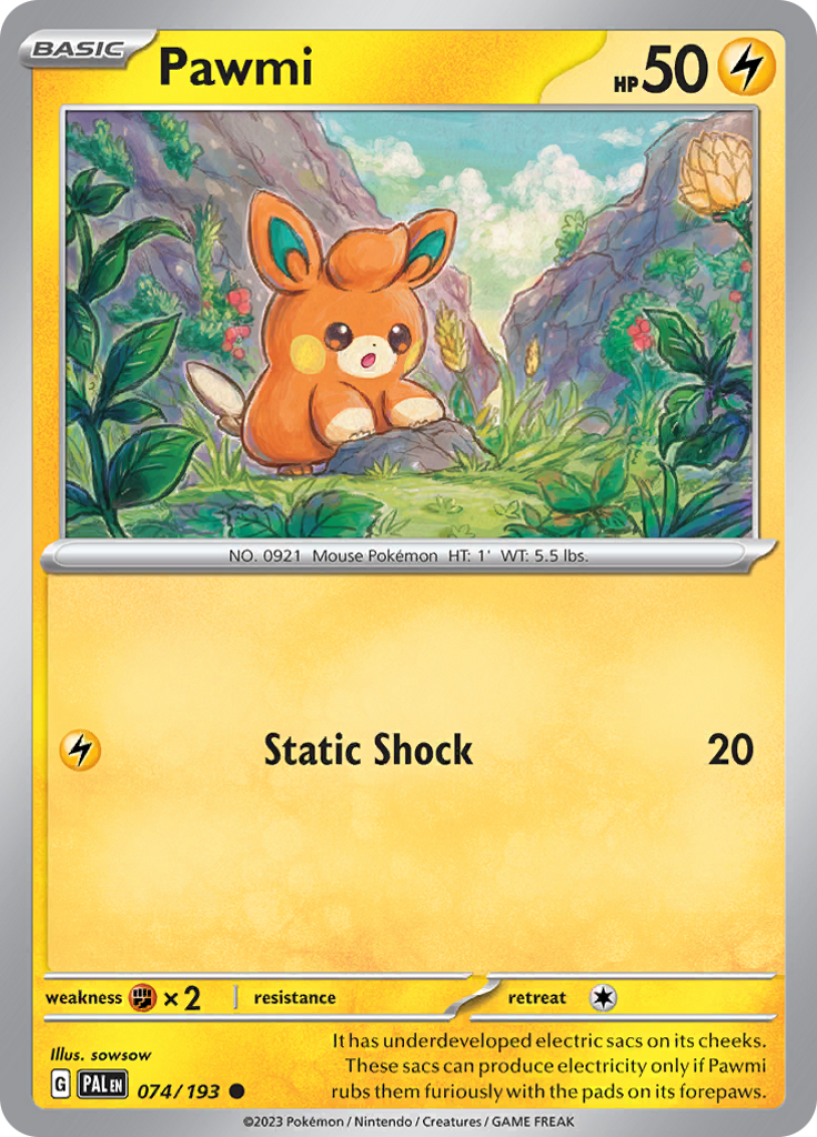 Pawmi (Reverse Holo)