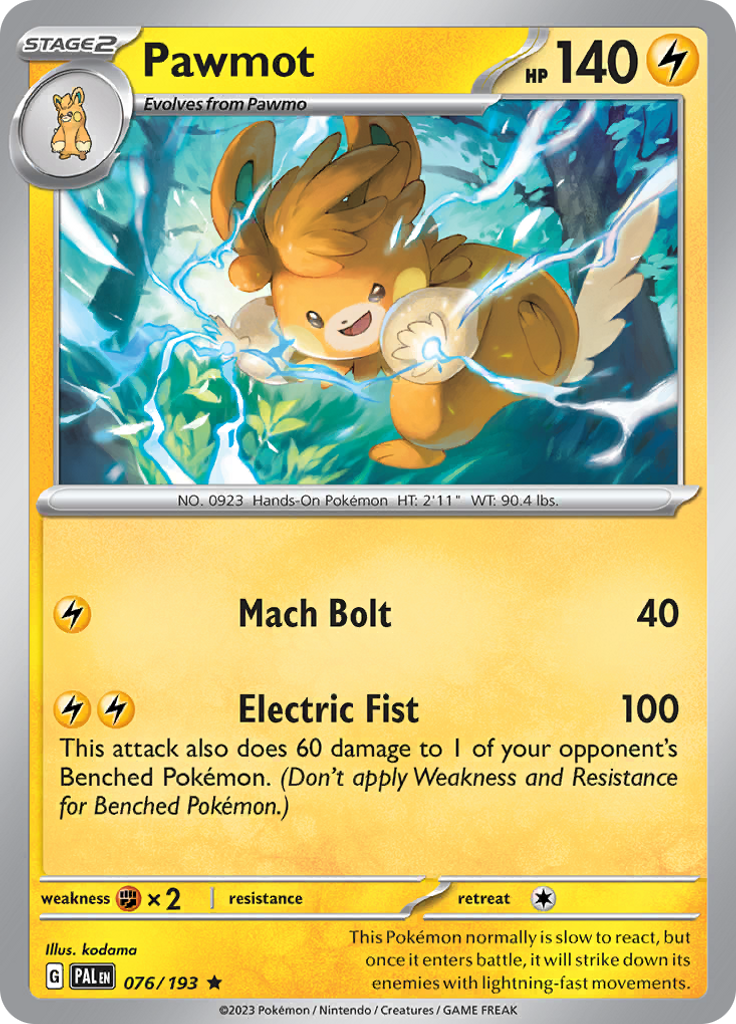 Pawmot (Reverse Holo)