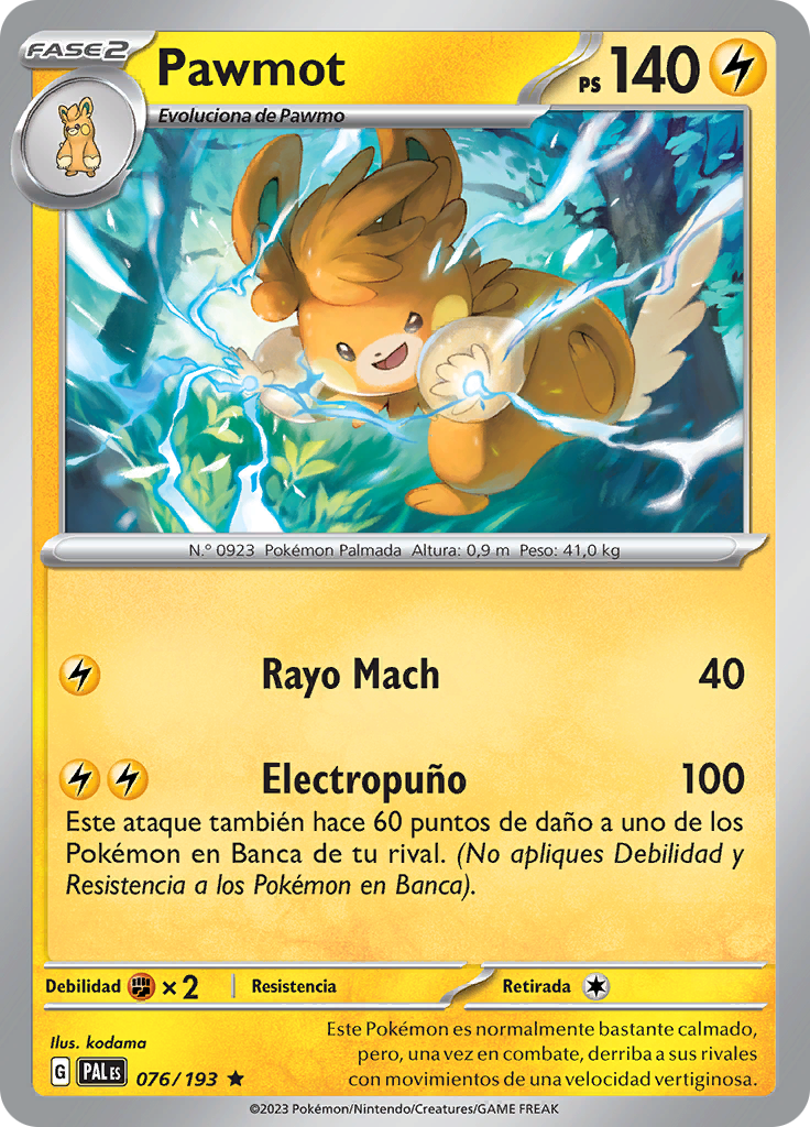 Pawmot (Reverse Holo)