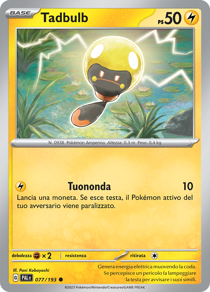 Tadbulb (Reverse Holo)