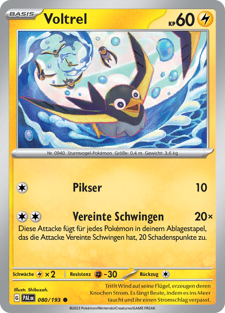 Voltrel (Reverse Holo)