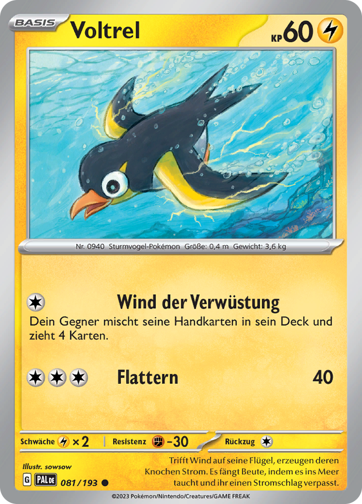 Voltrel (Reverse Holo)