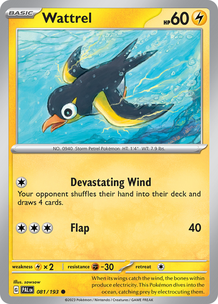 Wattrel (Reverse Holo)