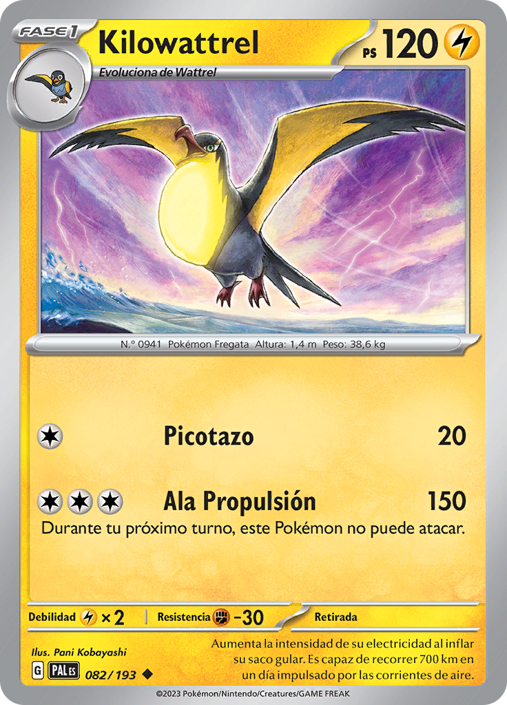 Kilowattrel (Reverse Holo)