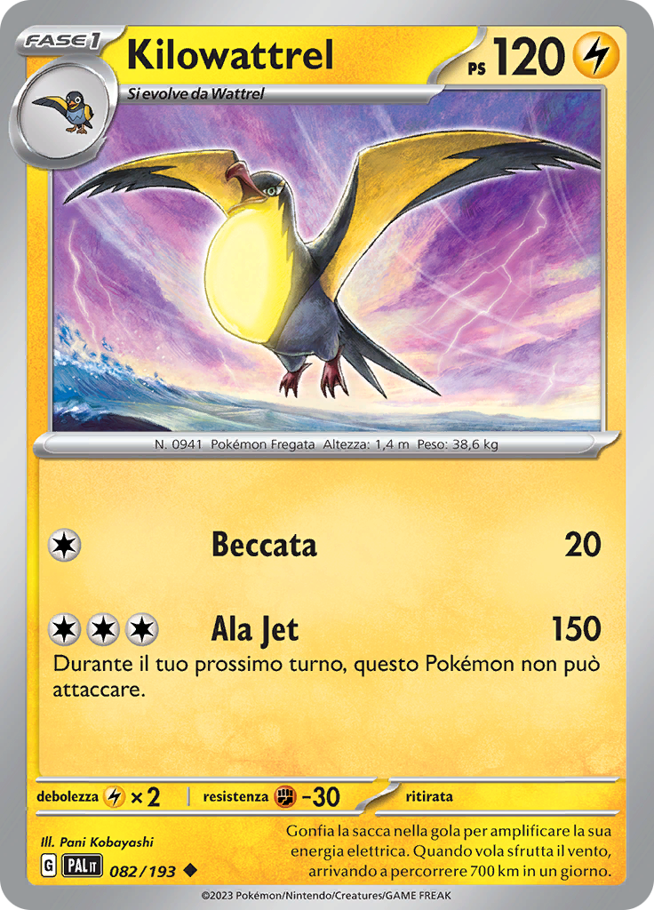 Kilowattrel (Reverse Holo)