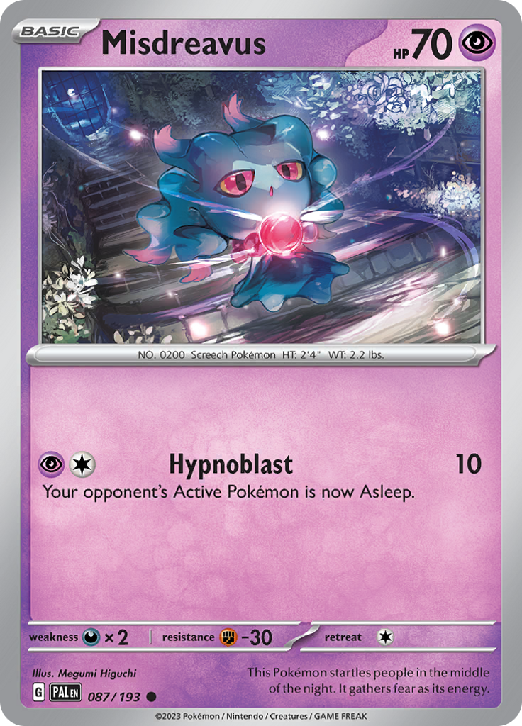 Misdreavus (Reverse Holo)