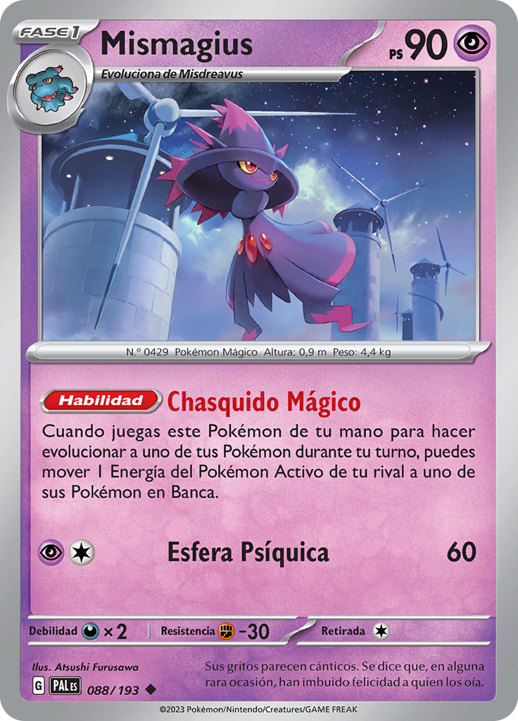 Mismagius (Reverse Holo)