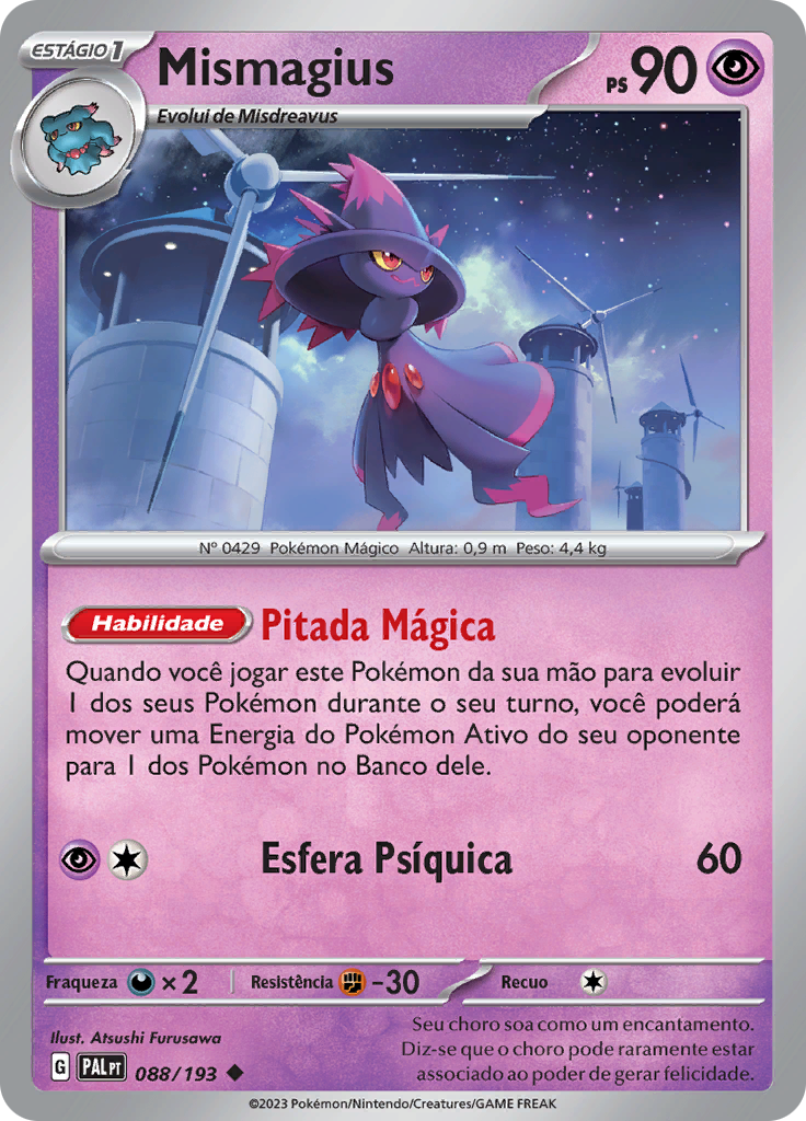 Mismagius (Reverse Holo)