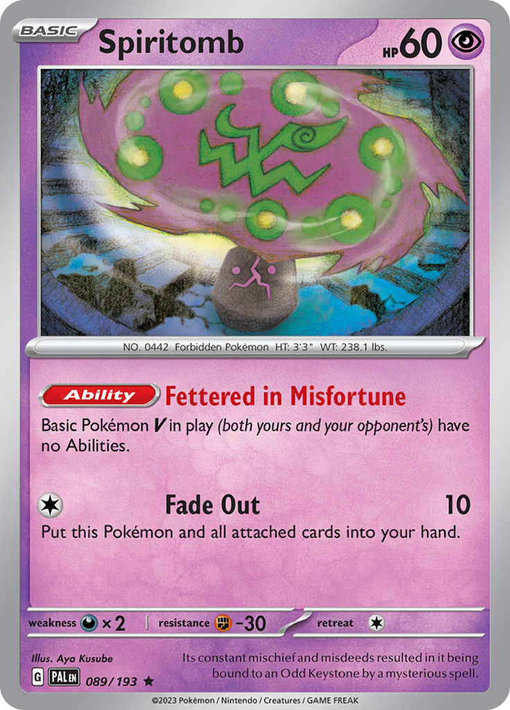 Spiritomb (Reverse Holo)