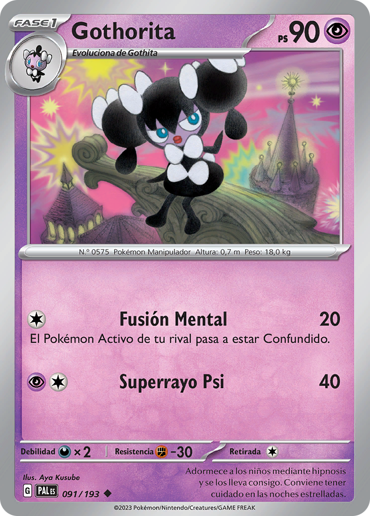 Gothorita (Reverse Holo)