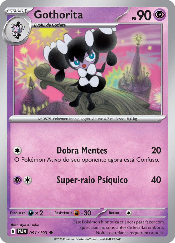 Gothorita (Reverse Holo)