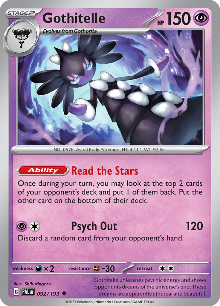 Gothitelle (Reverse Holo)