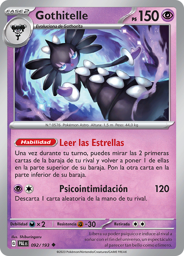 Gothitelle (Reverse Holo)