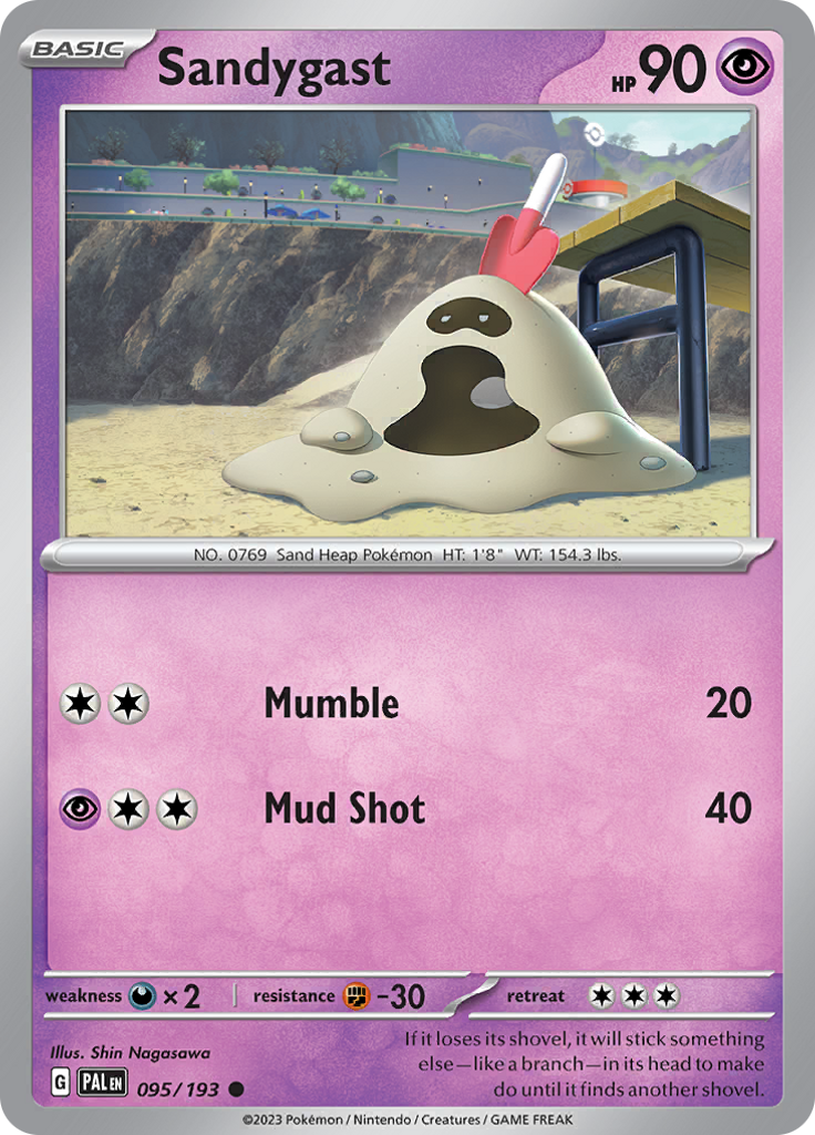 Sandygast (Reverse Holo)